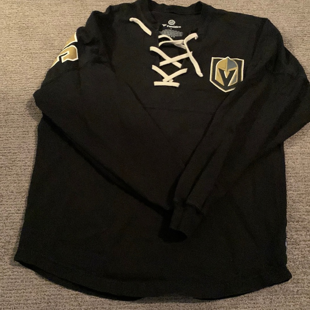 Golden knights black long sleeve shirt